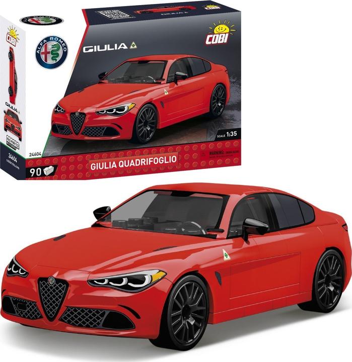 Actual product image Cobi Alfa Romeo Gulia Quadrifoglio