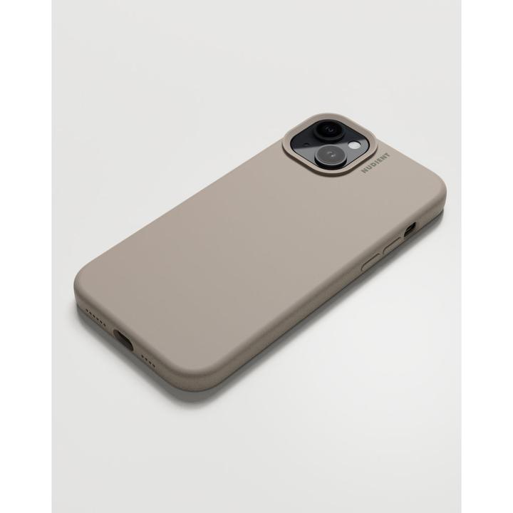 Produktbild Nudient Back Cover Base Case iPhone 15 Plus Stone Beige (Apple iPhone 15 Plus)