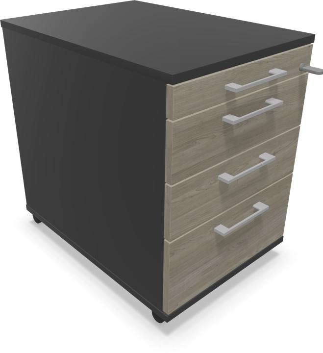 Black, Dark grey, Silver grey, Wood decor grey with structure