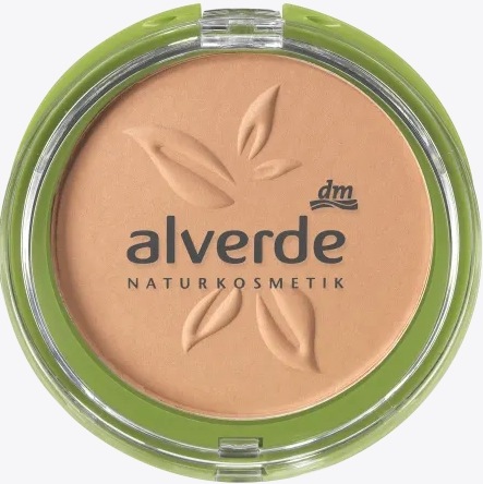 Actual product image dm alverde Bronzer Mattifying Bronzing Powder 02 (02, Highlighter, 9 g)