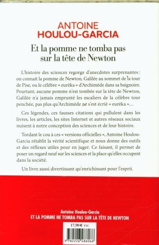 Produktbild Albin Michel Et la pomme ne tomba pas sur la tête de Newton (Französisch, Antoine Houlou-Garcia, 2024)
