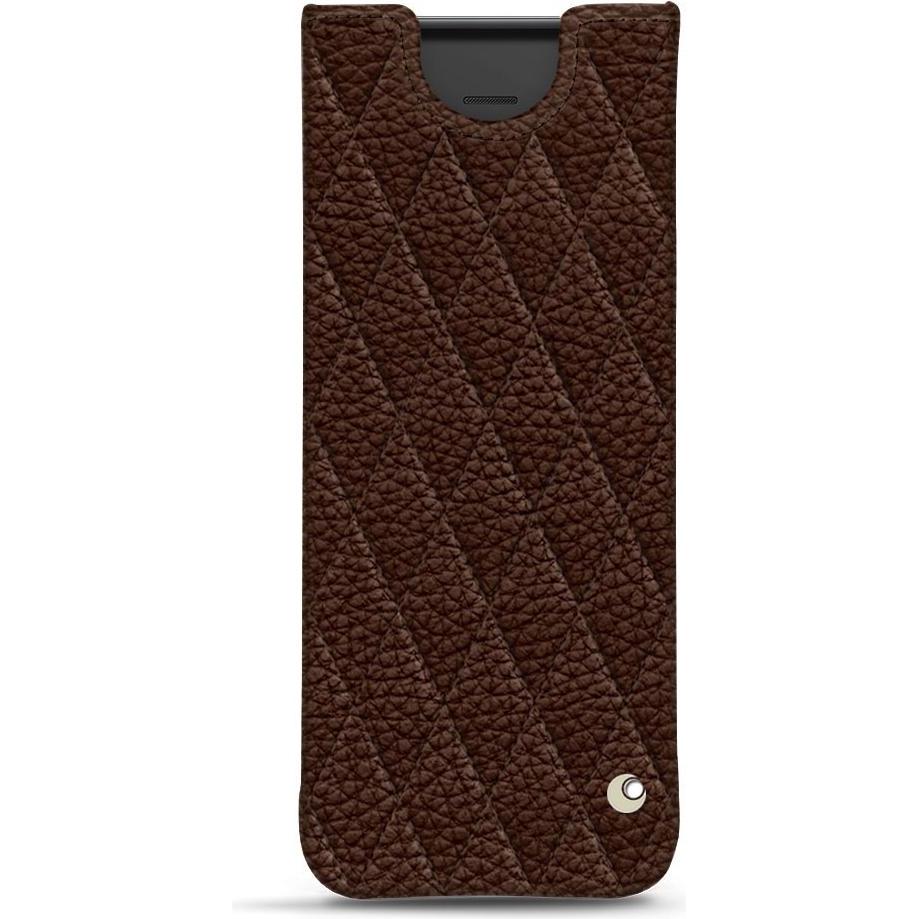 Noreve Lederschutzhülle (Samsung Galaxy Fold), Smartphone Hülle, Braun