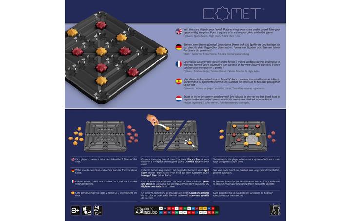 Actual product image Gigamic Qomet (mult) (German, Multilingual, 2 Players)