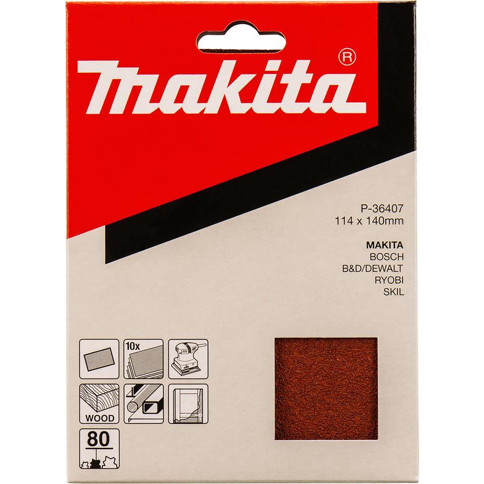 Thumbnail - Makita, Schleifmittel, Schleifpap. 114x140mm K80 (80)
