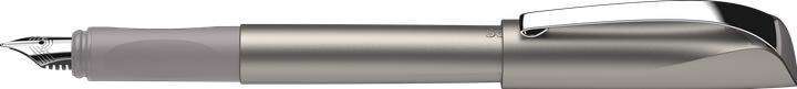Actual product image Schneider 168621 Ceod Shiny fountain pen (right- and left-handed, M-nib, incl. ink cartridge royal blue) (Graphite, Graphites, 1 x)
