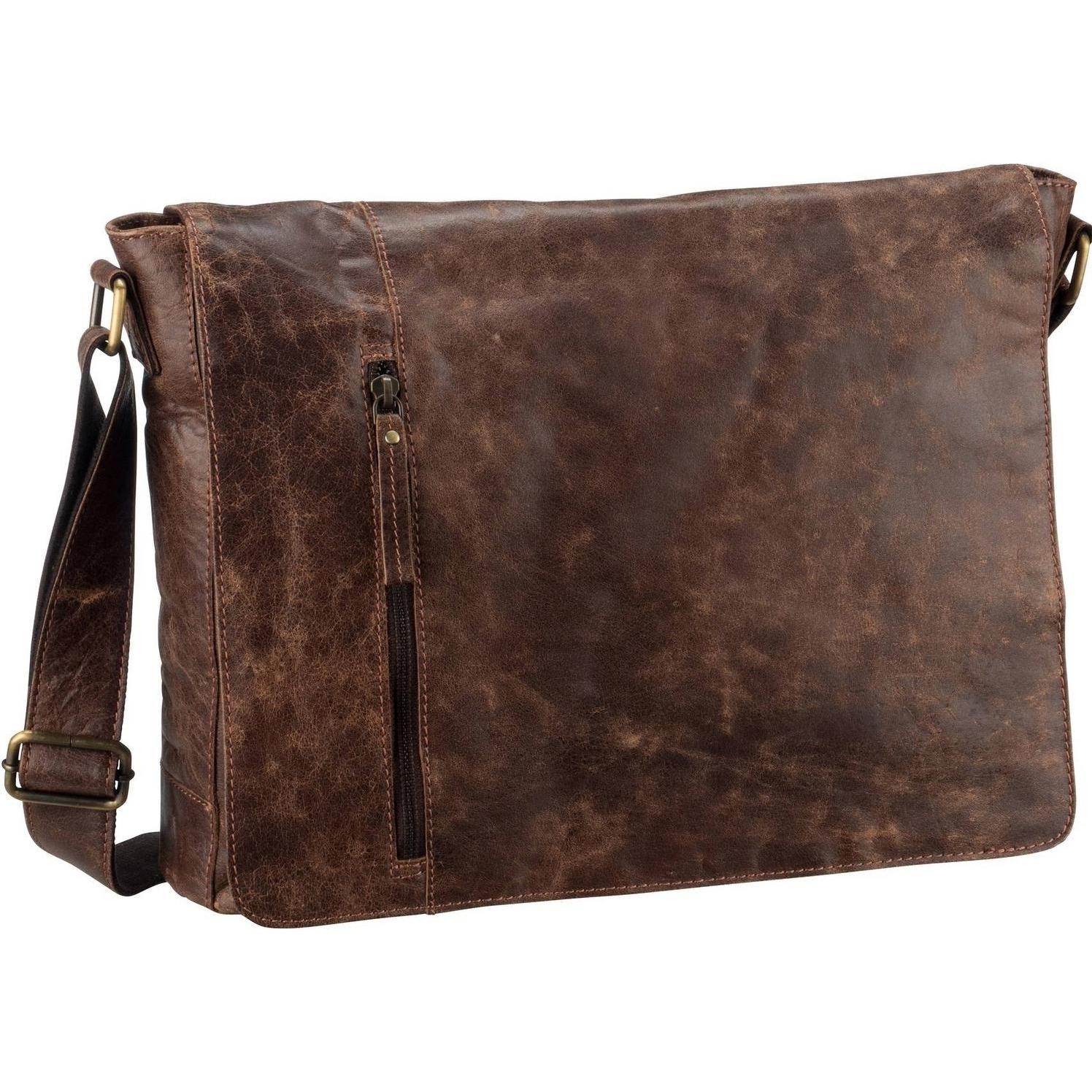 Thumbnail - Harolds, Handtasche, Umhängetasche Crunchy 2184 Kuriertasche, Braun