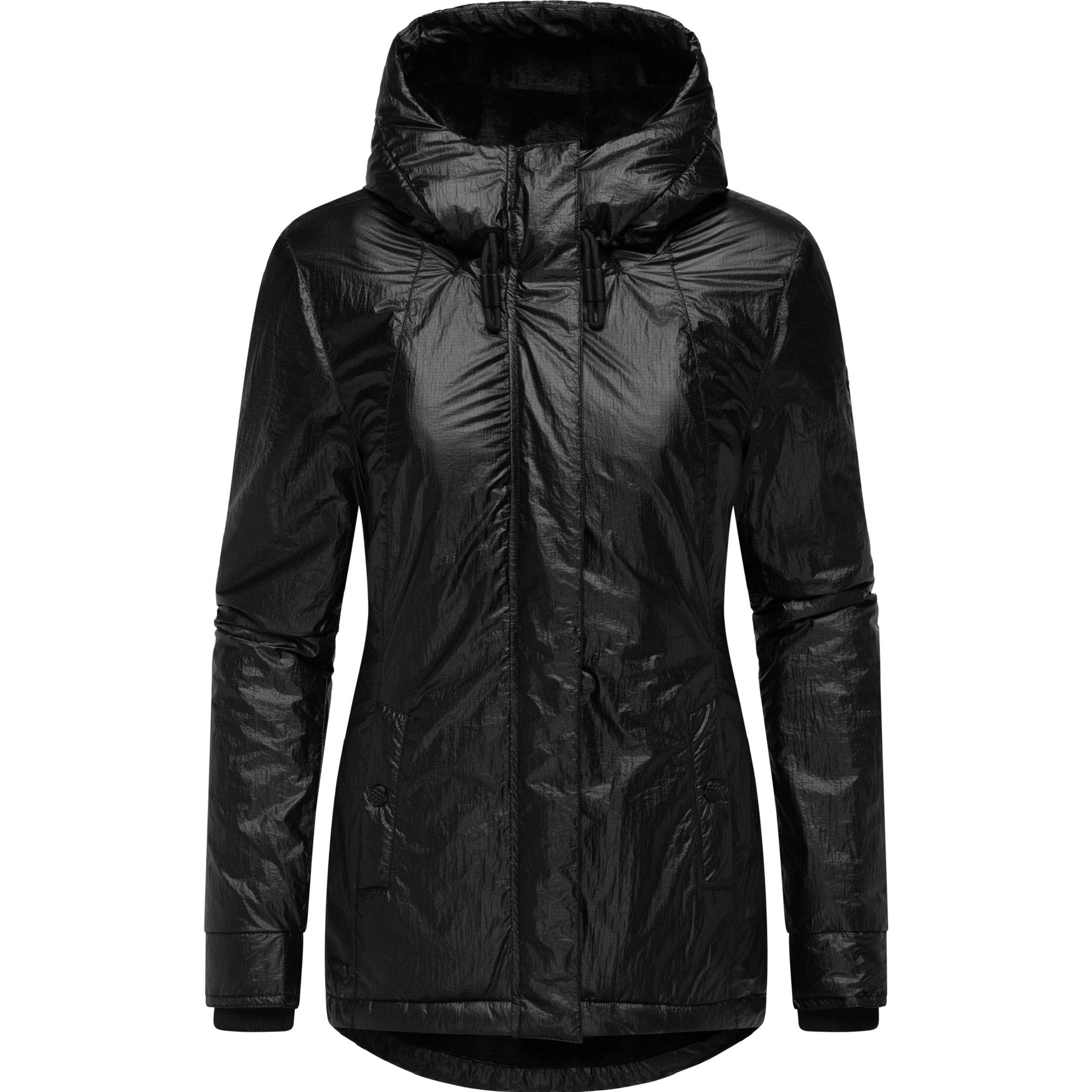 Ragwear, Damen, Jacke, Monadde Bling (XL), Schwarz, XL