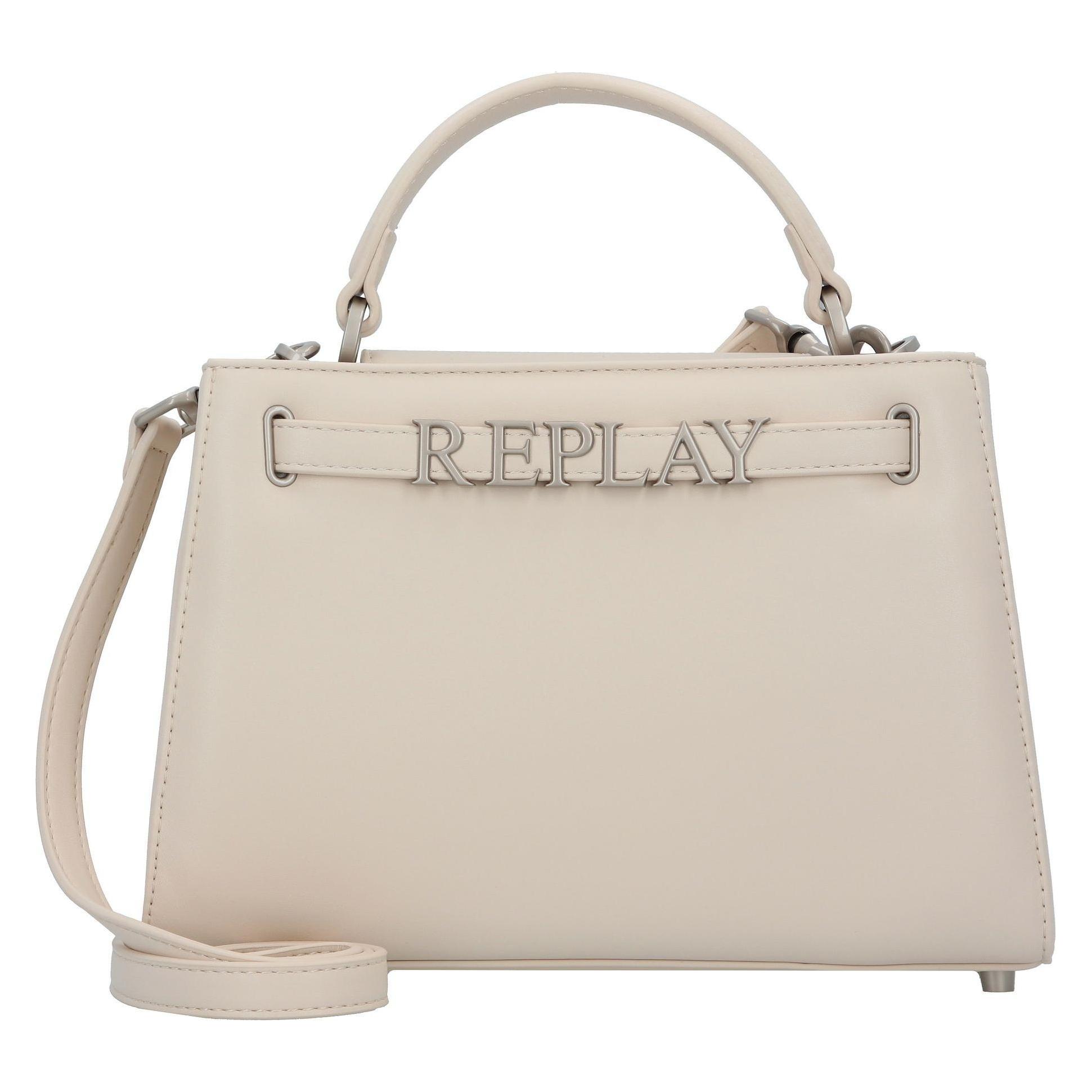 Replay, Damen, Handtasche, Handtasche 25 Cm, Beige