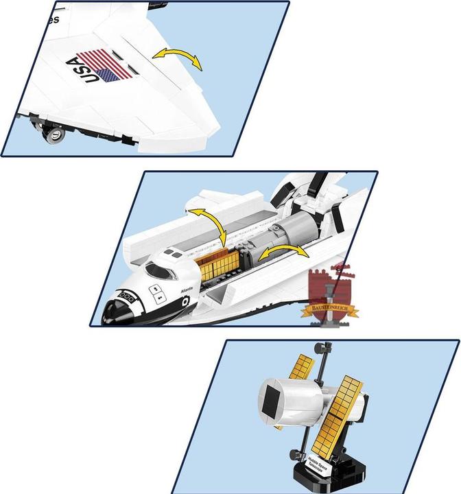 Actual product image Cobi Space Shuttle Atlantis