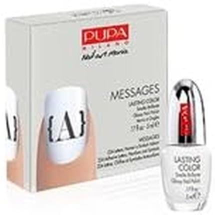 Pupa Milano Pupa Nail Art Mania Rock Messages (Artificial nails, 003 NUDE MESSAGES)