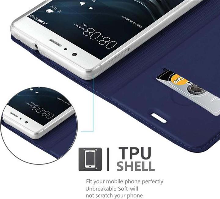 Produktbild Cadorabo Book Classy Style Cover (Huawei P9 Lite)