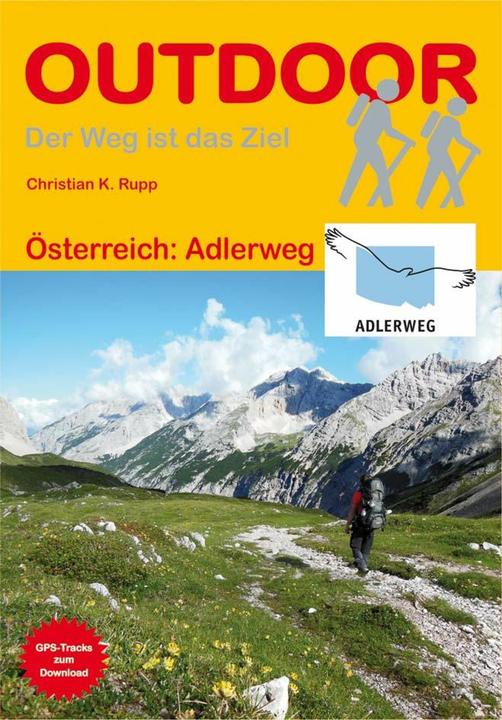 Produktbild Österreich: Adlerweg 100000 (Deutsch, Christian K. Rupp, 2015)