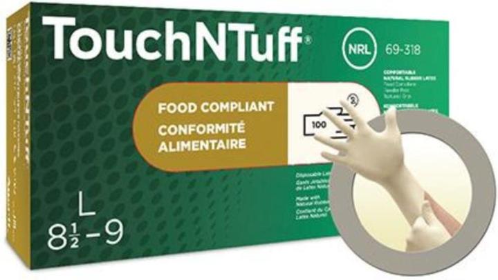 Image du produit Ansell Gant TouchNTuff 69-318 taille 6,5-7 (boîte de 100) (6.5, 7)
