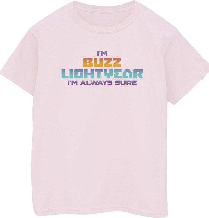 Immagine prodotto Disney Lightyear Always Sure Text Maglietta Uomo (S)