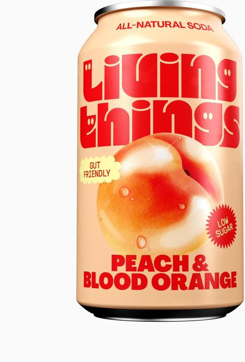 Immagine prodotto Living Things Pesca e arancia rossa (12 x 33 cl)