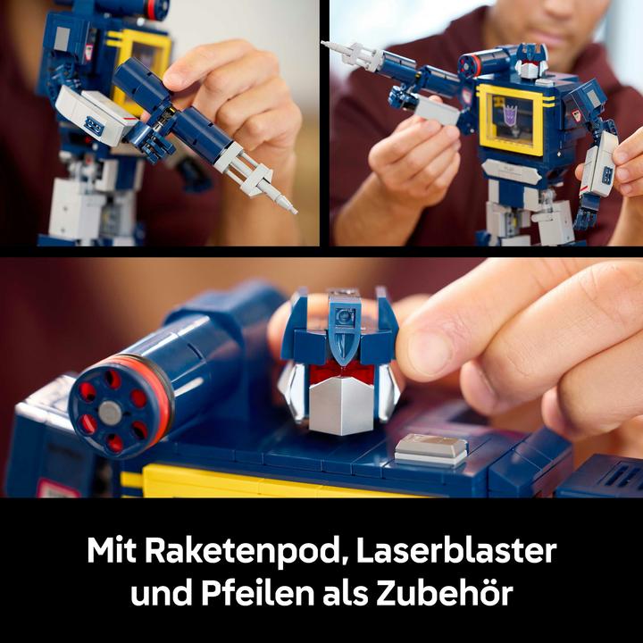 Produktbild LEGO Transformers: Soundwave (10358, LEGO Icons)