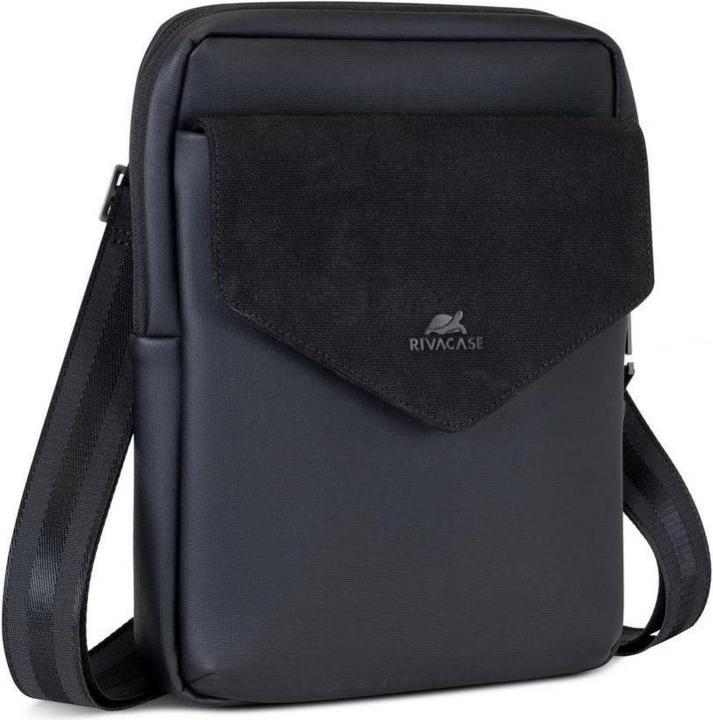 Rivacase Borsa a tracolla in tela per tablet, melange (11", Universale)
