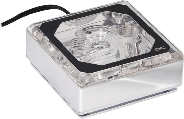 Image du produit Alphacool Ice Block XPX Aurora Edge CPU - Plexi Chrome Digital RGB