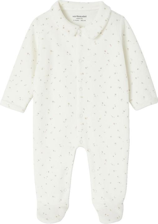 Produktbild Vertbaudet Bio-Kollektion: 2er-Pack Baby Strampler aus Samt (56)