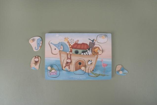 Produktbild Little Dutch Sound Greif-Puzzle Arche Noah (7 Teile)