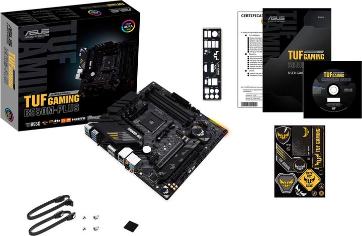 Productafbeelding ASUS TUF GAMING B550M-PLUS (AM4, AMD B550, mATX)