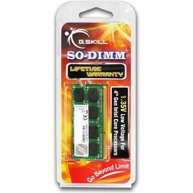 G.Skill Standard 1.35V (1 x 4GB, 1600 MHz, DDR3-RAM, SO-DIMM), RAM, Schwarz