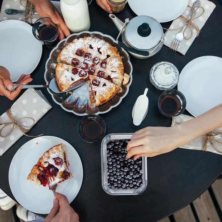 Actual product image Relaxdays Glass storage set (0.37 l)