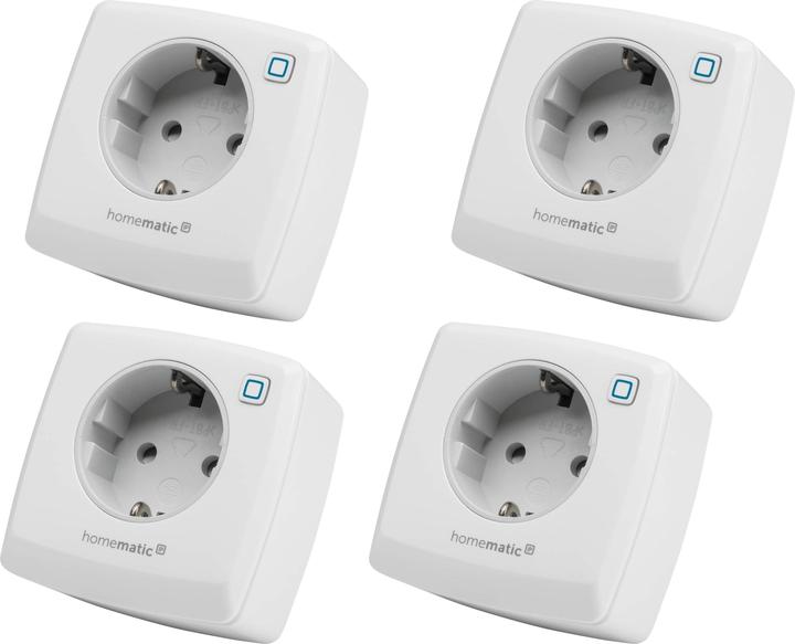 Produktbild Homematic IP 157337A0, Schalt-Messsteckdose, 4 Stück