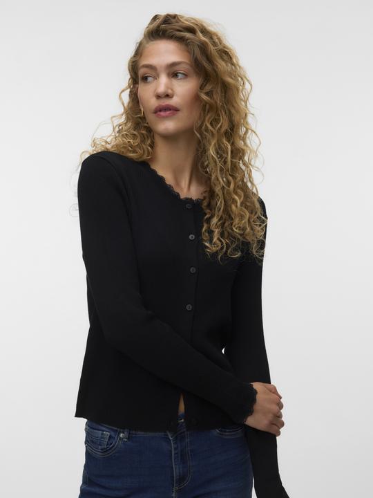 Produktbild Vero Moda Vmwonder Lace Ls O-Neck Cardigan Noos (M)