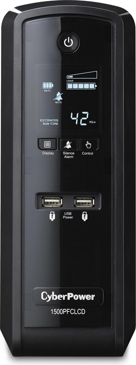 Immagine prodotto Cyberpower CP1500EPFCLCD (1500 VA, 900 W, Interattivo linea UPS)