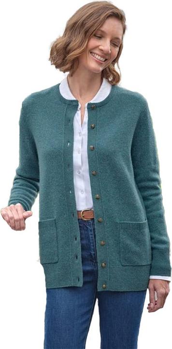 Produktbild Woolovers Strickjacke Rundhalsausschnitt Schafwolle (S)