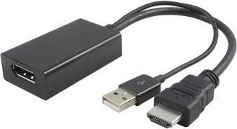 Produktbild PremiumCord adaptér HDMI to DisplayPort Male/Female s napájením z USB (HDMI)