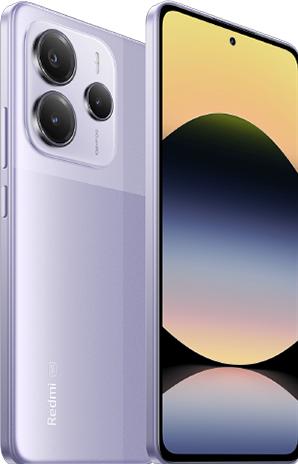 Actual product image Xiaomi Redmi Note 14 (256 GB, Lavender Purple, 6.67", Dual SIM, 5G)