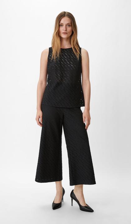 Image du produit Comma Bluse Top mit Lochmuster (34)