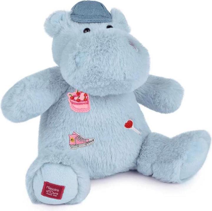 Produktbild Doudou et Compagnie Hippo, hellblau 20cm (20 cm)