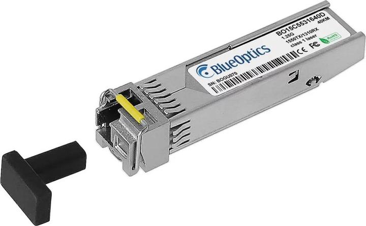 Actual product image BlueOptics Juniper EX-SFP-GE40KT15R13 Compatible SFP BO15C5531640D