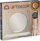 Actual product image Giftdecor mirror black wall shelf (34 x 30 cm)