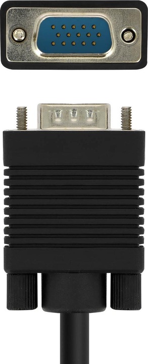 Produktbild LinQ Stecker-Stecker, VGA-Kabel, 3m Video-Adapter Schwarz (3 m, VGA)