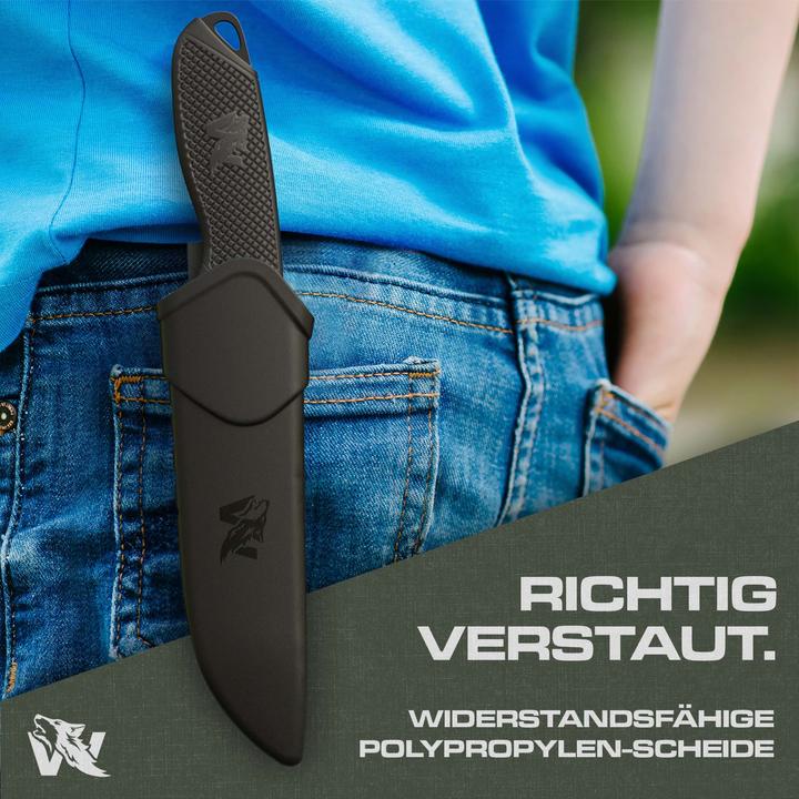 Immagine prodotto Wolfang W KIDS Active Full Nero (9 cm)