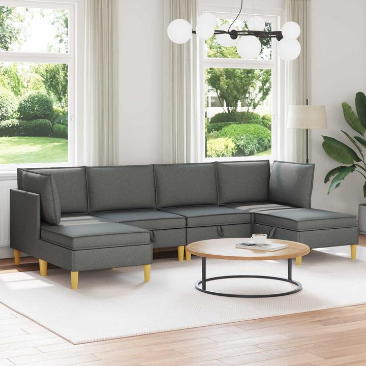 Produktbild vidaXL Wohnzimmergarnitur (Ecksofa)