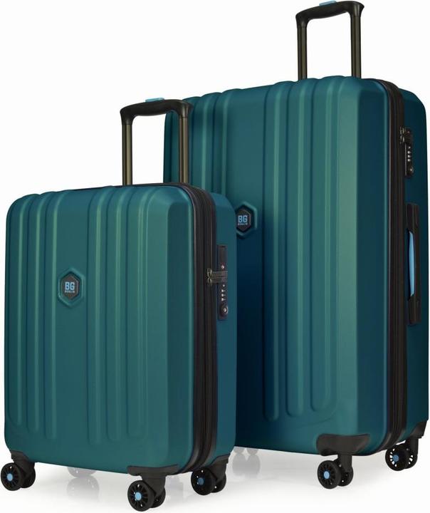 Immagine prodotto BG Berlin Enduro Luggage - Set di 2 valigie Forest - Uno lo compri e uno lo prendi gratis (105 l)