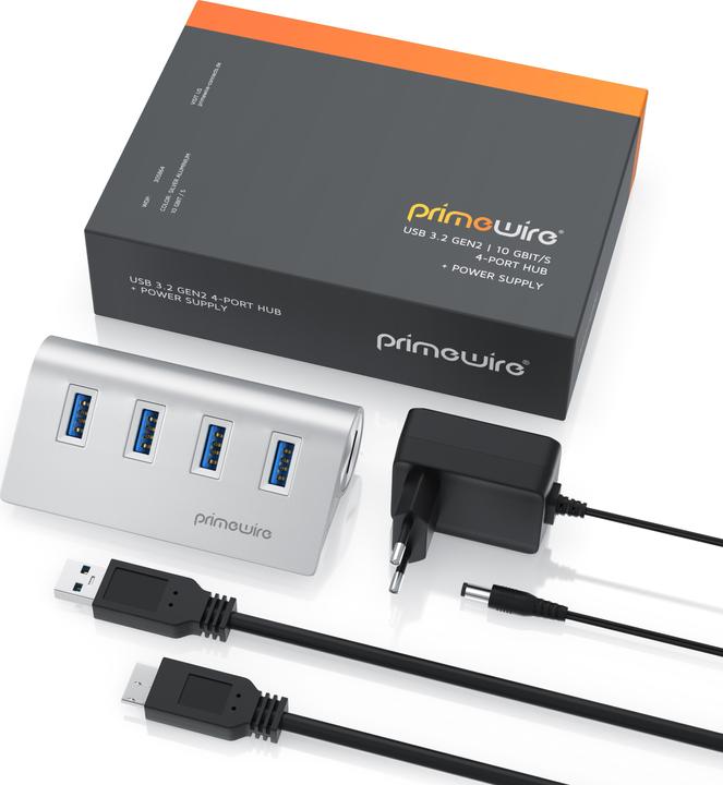 Image du produit Primewire Verteiler (USB-A, 4 Ports)