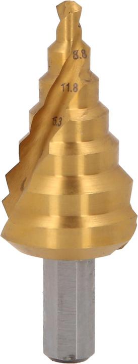 Actual product image KS Tools HSS-TiN step drill (28 millimetres)