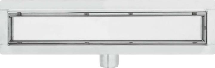 Image du produit Fala Caniveau de douche Siphon de sol Modèle Madeira Acier inoxydable Siphon de sol (400 mm)