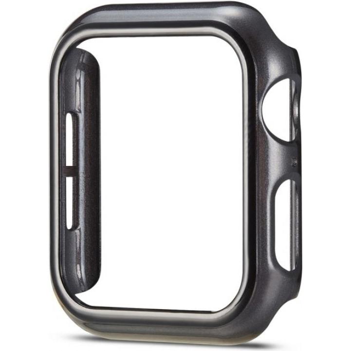 Thumbnail - Screenguard Apple Watch 38mm Hardcase Frame Protector Schutzhülle, Smartwatch Zubehör, Schwarz