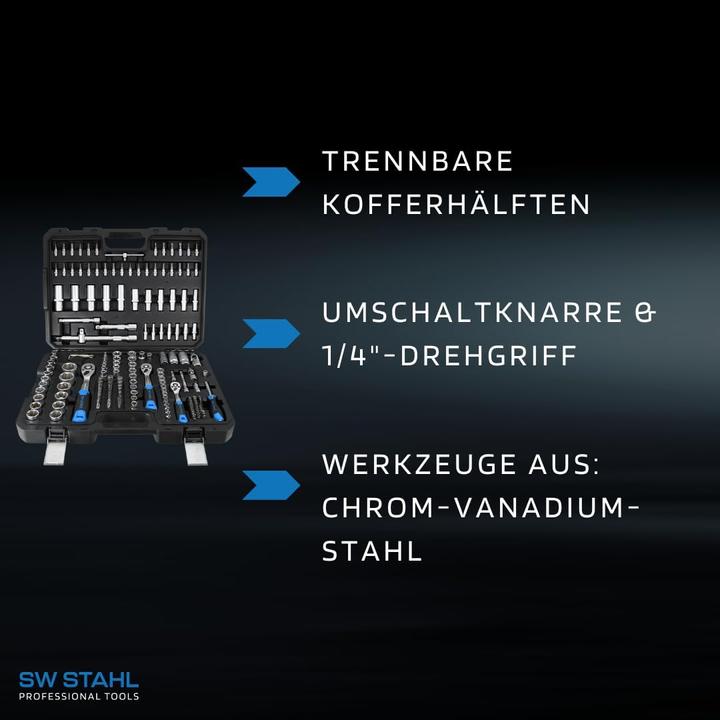 Produktbild SW-Stahl Steckschluessel-Satz (10 mm, 14 mm)