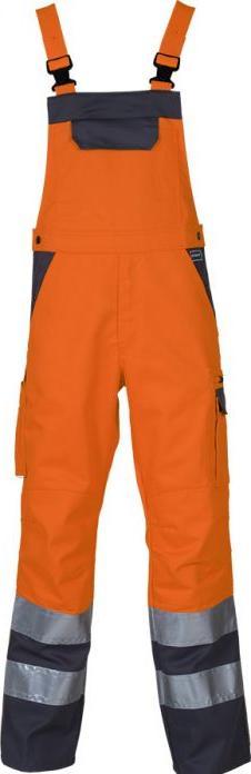 Produktbild Thomi Warnschutz-Latzhose EN 20471 aus leucht- (50, 51, 52, 53, 54, 55, 56, 57, 58)