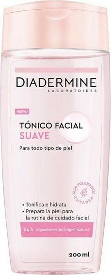 Diadermine Gentle Facial Toner 200ml Refresh Moisturise Soften for All Skin Types (Tonic, 200 ml)