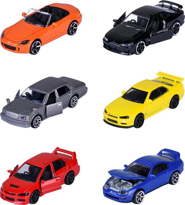 Majorette JDM Legends Premium Cars, 6-sort.