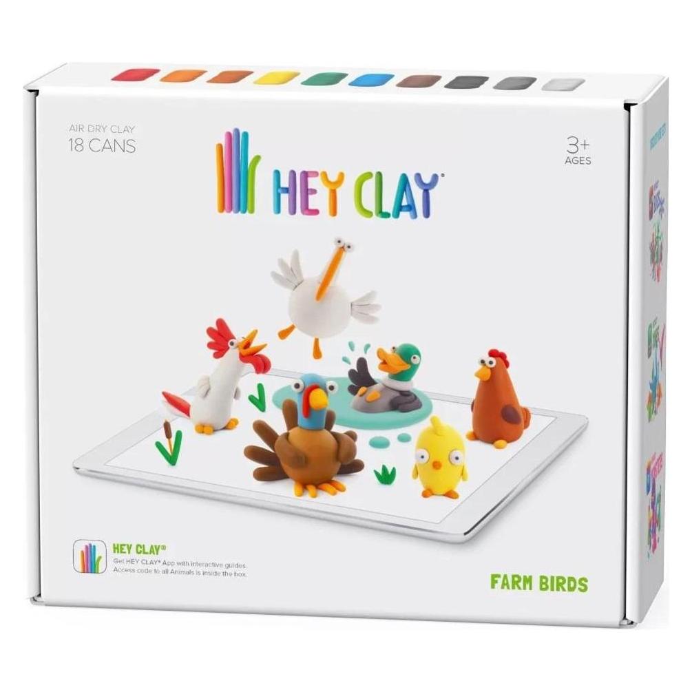 Tm Hey Clay Plastic Massa Boerderijvogels 18009CEE